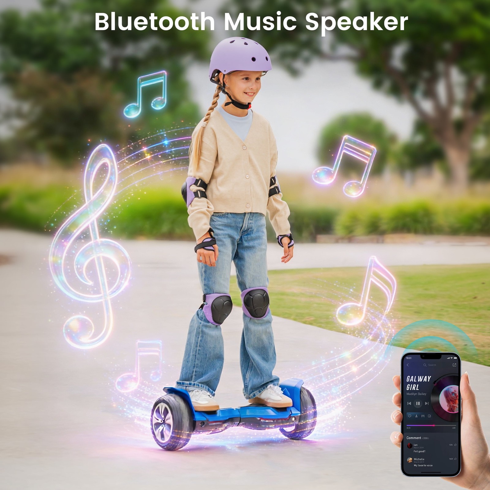 Warrior 8.5 Inch 350W*2 Off-Road Self-Balancing Scooter- All Terrain Self-Balanc