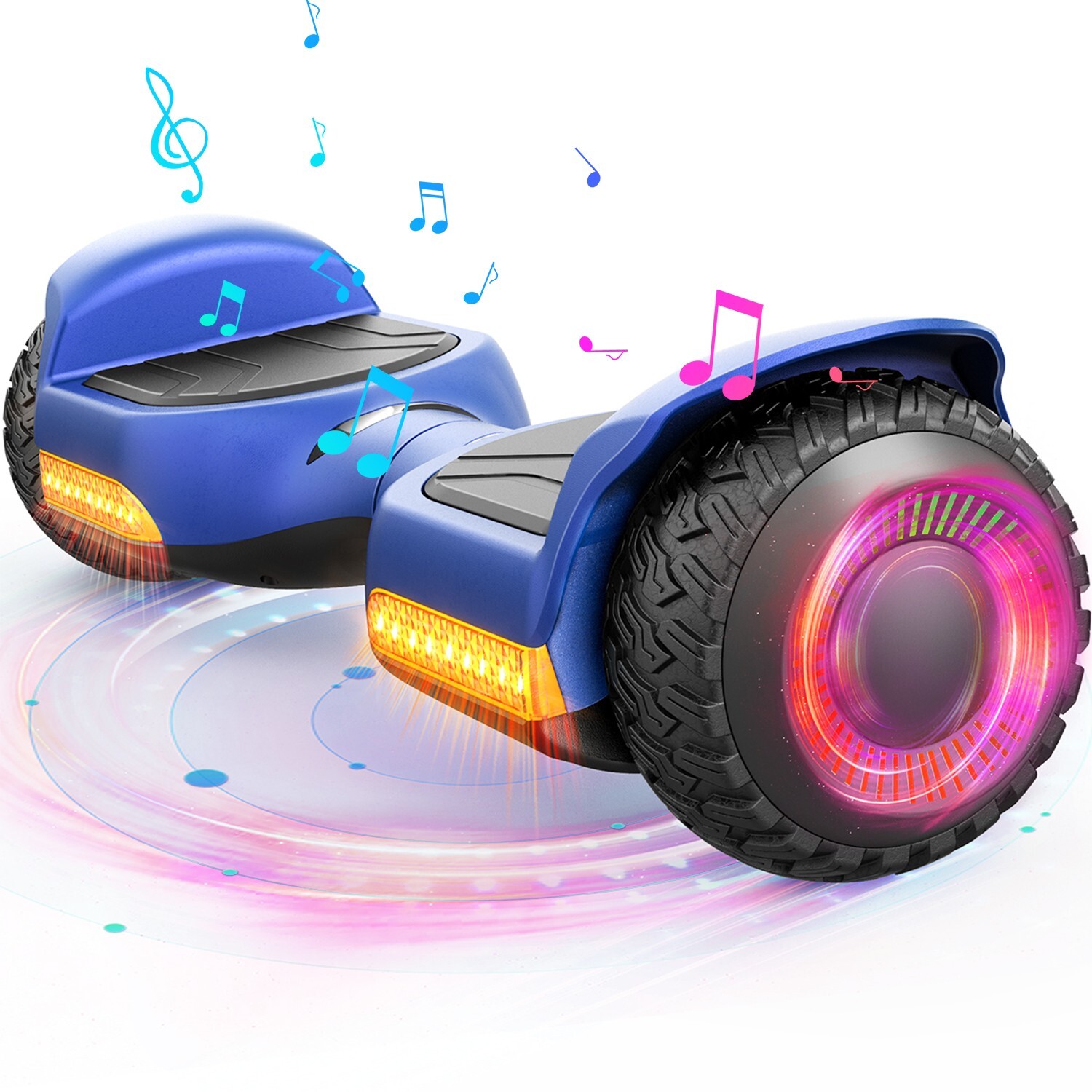 Gyroor G13 6.5” Self Balancing Hoverboard for Kids with Bluetooth-blue