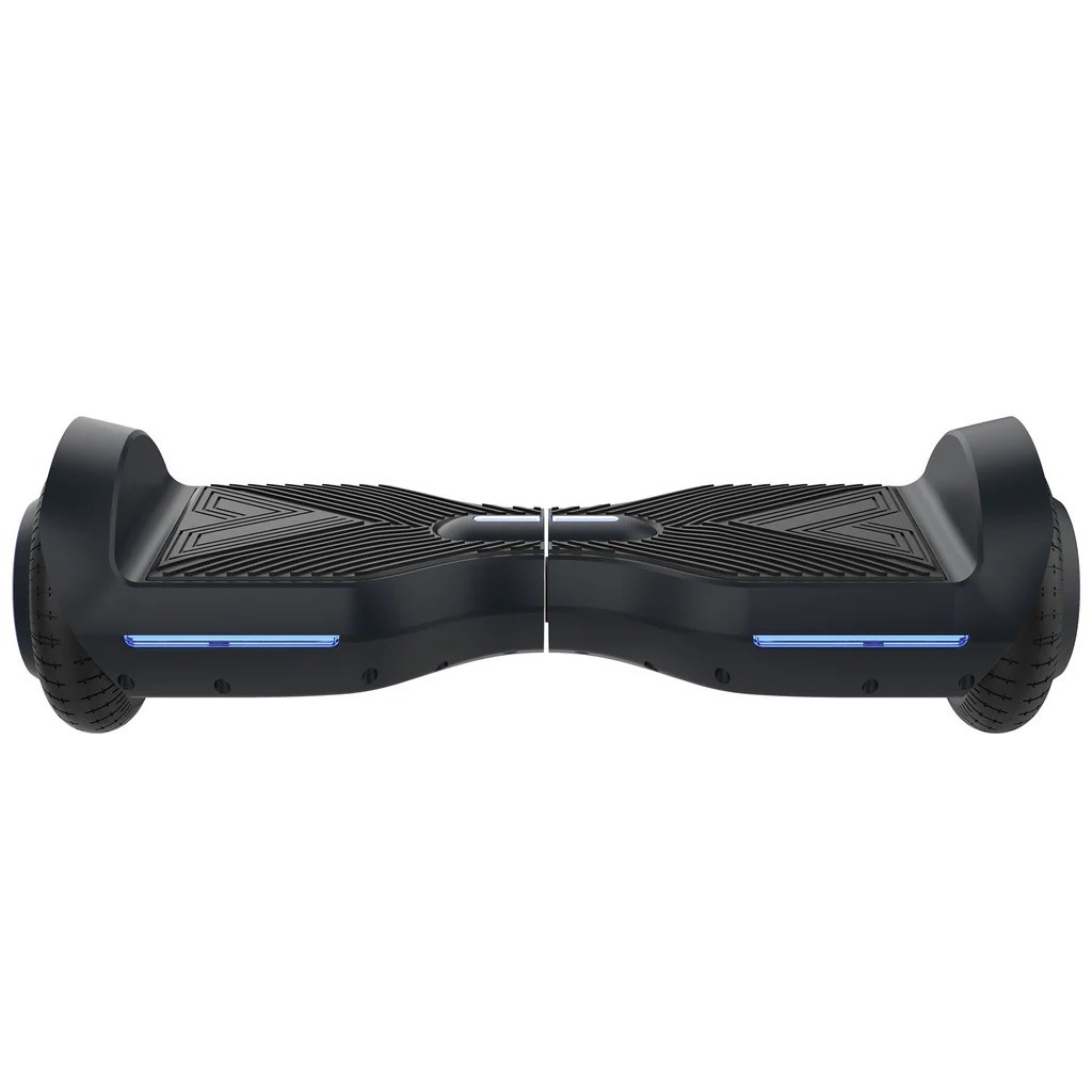 Black Self Balancing Scooter with LED Lights