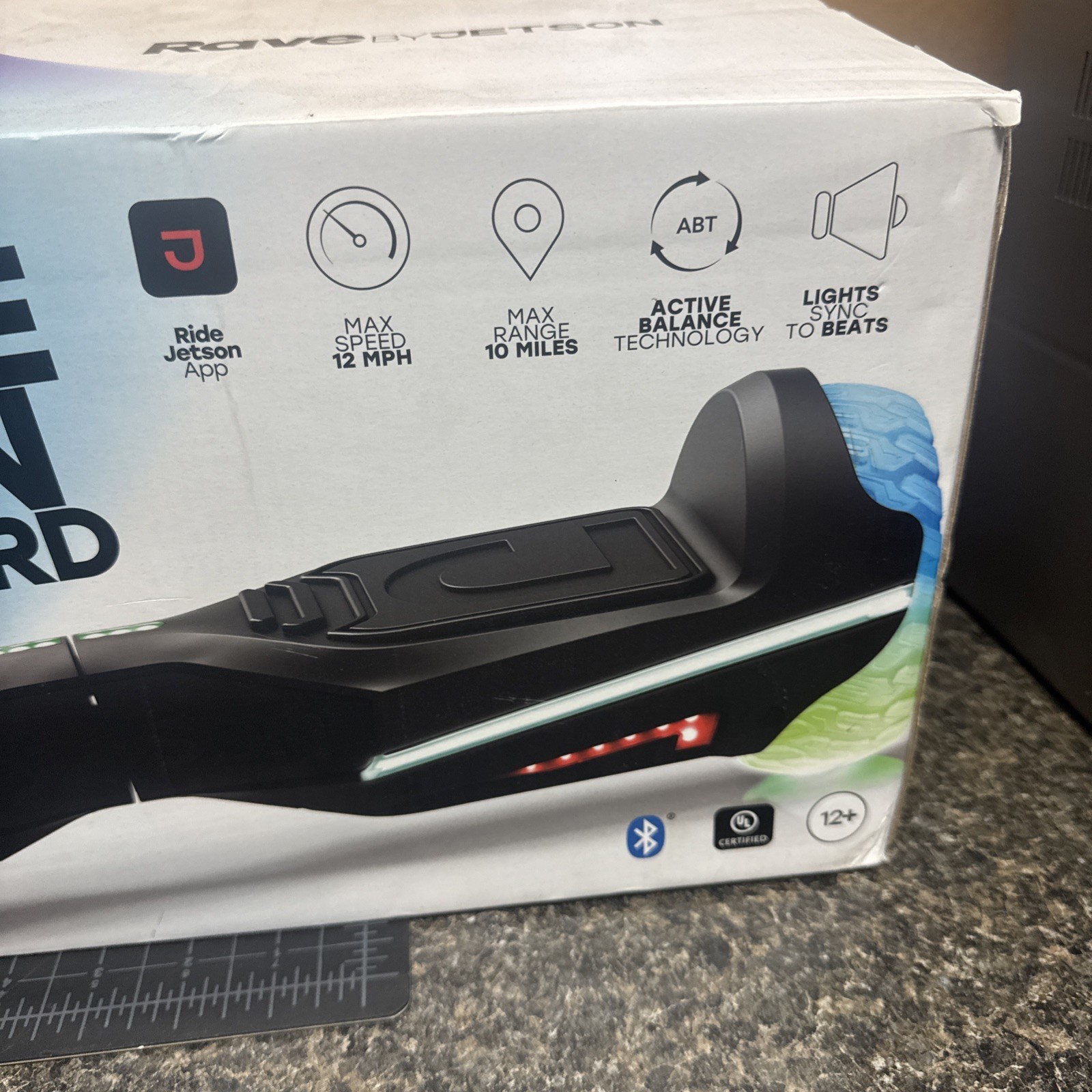 HoverBoard Rave By Jetson Extreme Terrain For Parts Or Repair See Description