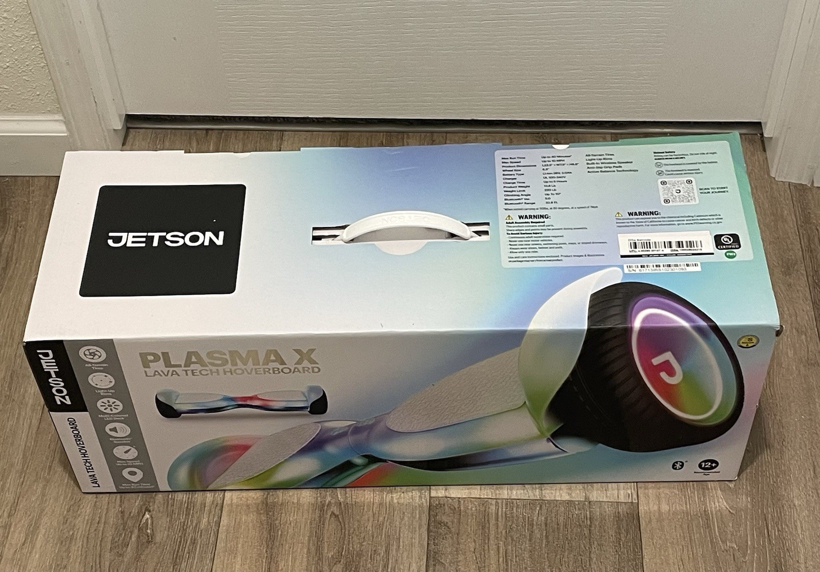 Jetson Plasma X LavaTech Hoverboard Blutooth- New