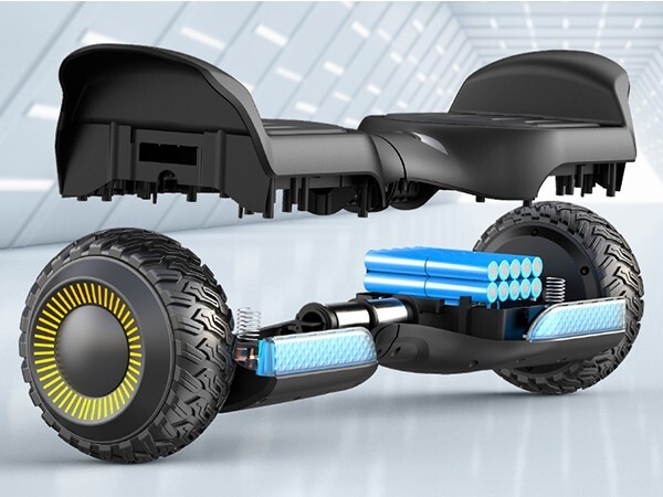 GYROOR G13 Kids Self Balancing Scooter UL2272 Certified LED Lights -Blue