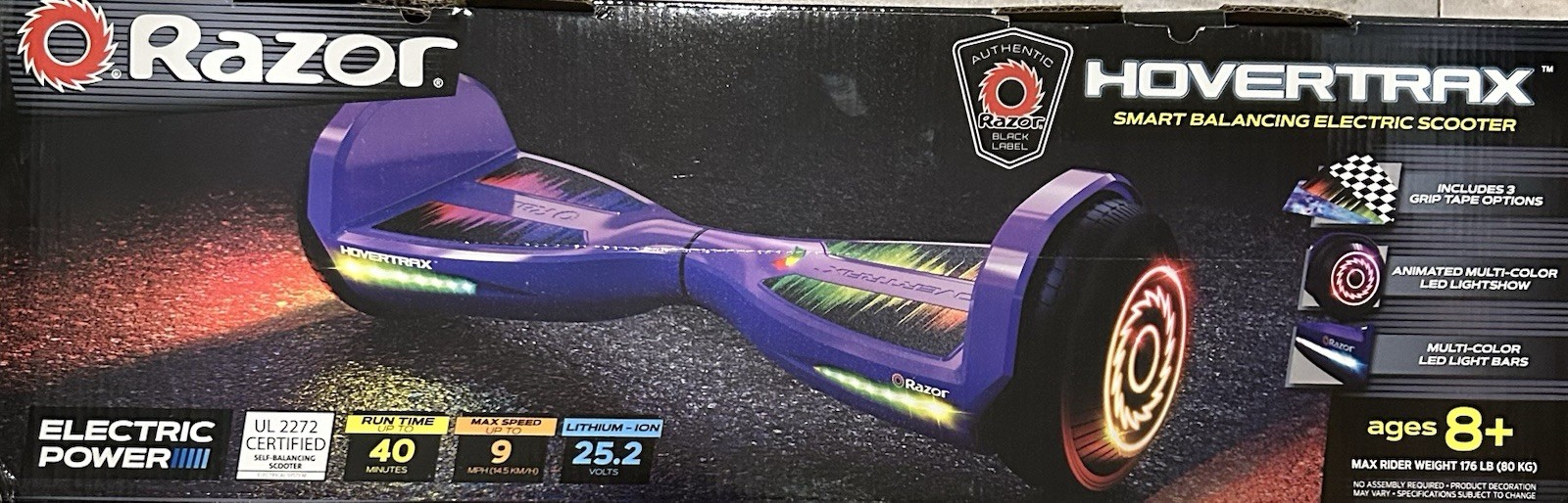 Razor HoverTrax Purple