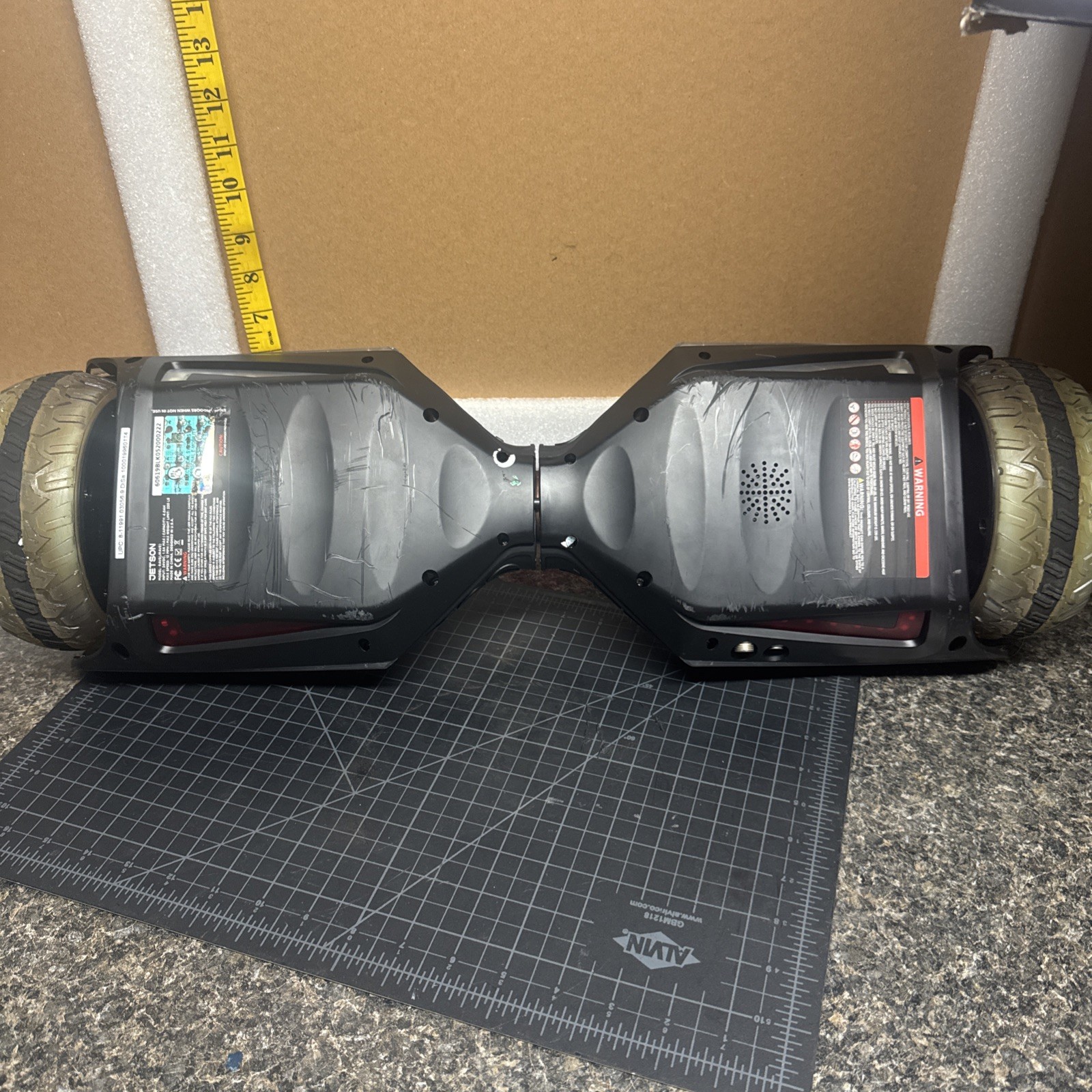 HoverBoard Rave By Jetson Extreme Terrain For Parts Or Repair See Description