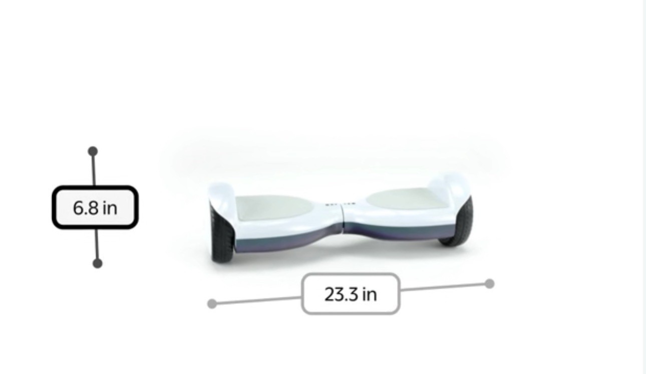 Jetson Plasma X Hoverboard Iridescent Bluetooth All-Terrain Light-Up JPLSMX-IRS