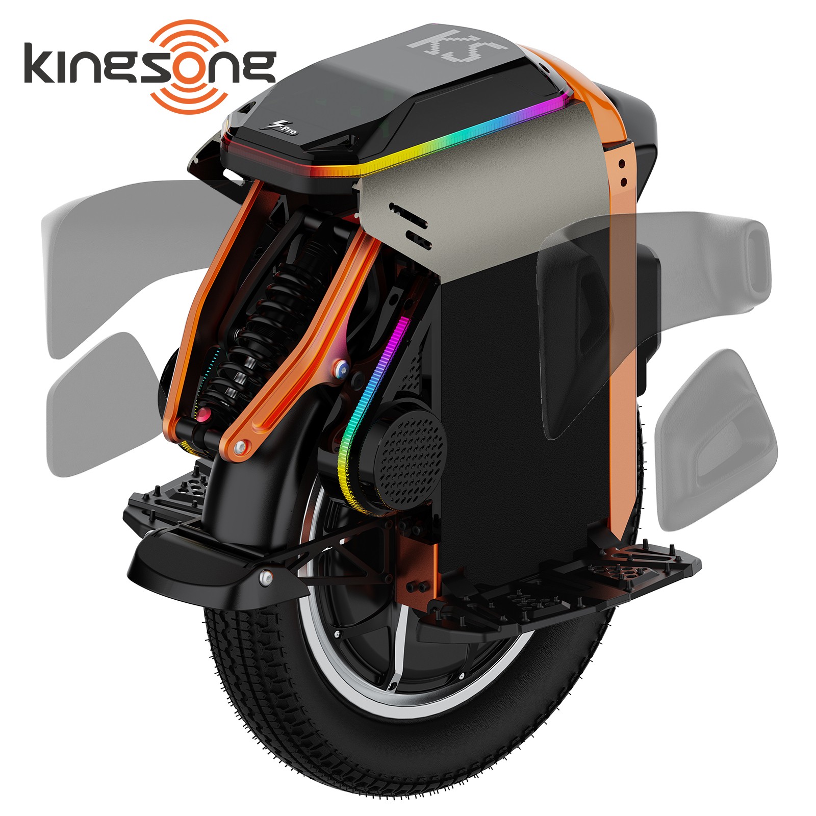 KINGSONG S16 PRO Electric Unicycle Scooters for Adults 3000W Powerful Motor EUC