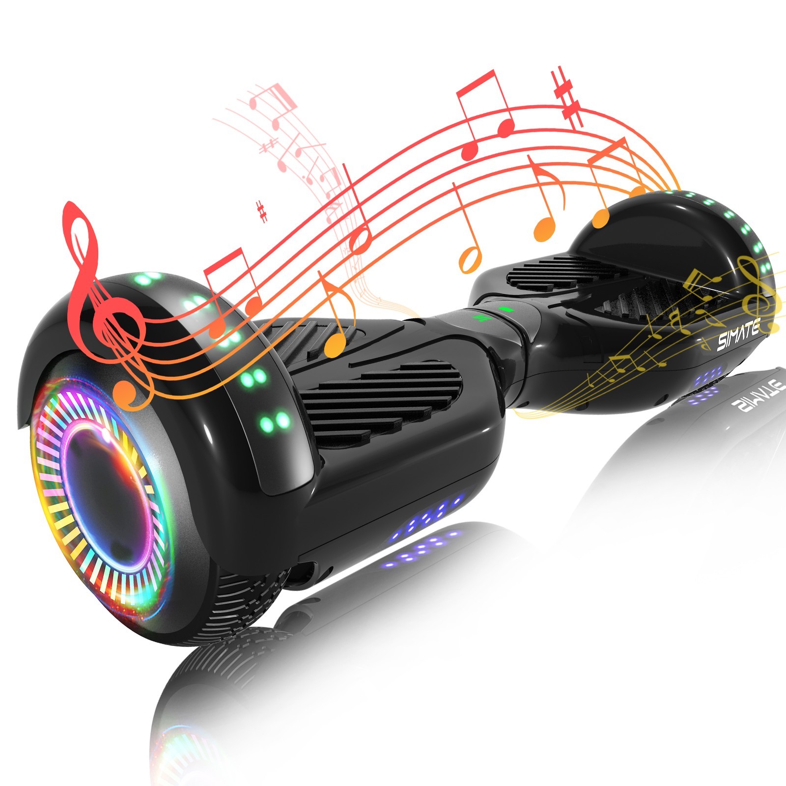 Commugo Off Road 6.5″ Hoverboard Scooter 8.5 Mph Self-Balancing Scooter 300W*2