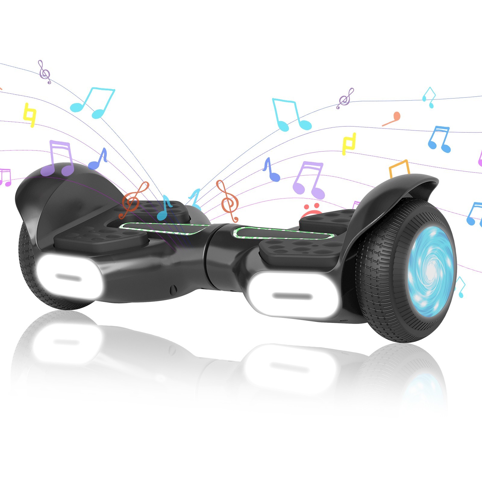 Commugo K3 Adults Off Road 6.5″ Hoverboard Bluetooth 220 lb Weight Limit UL2272
