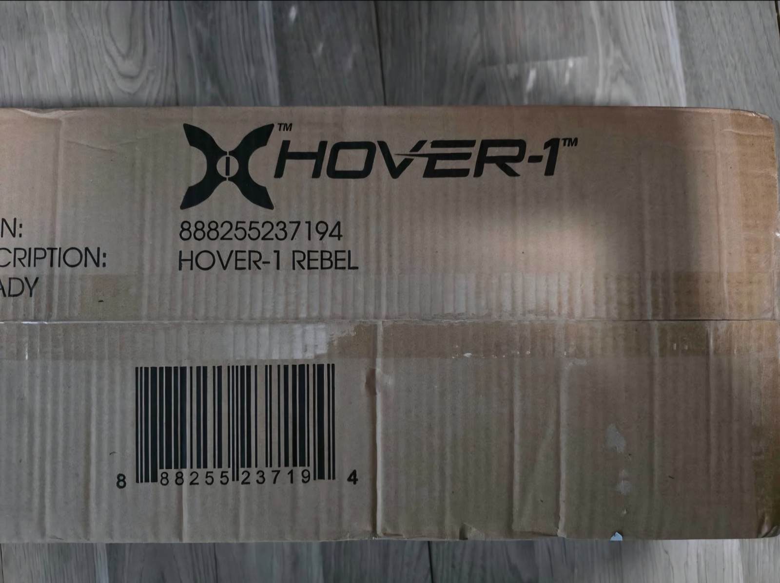 Rebel Hoverboard – Black – Still In Box Never Opened *Sold Out Online*