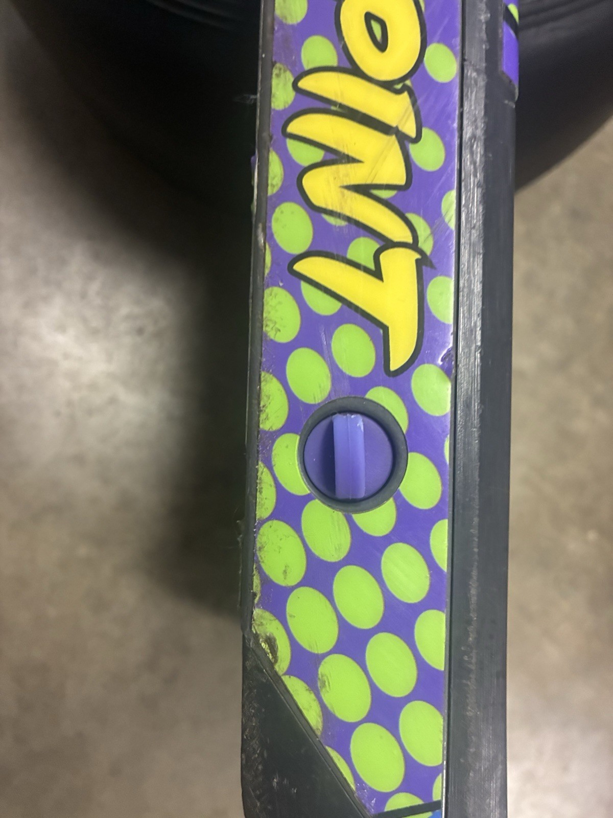 Working low mileage Onewheel Pint with custom Green Rails wrap