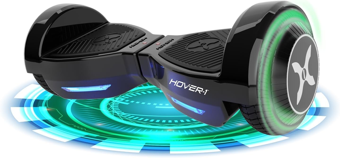 Hover-1 Dash Self Balancing Electric Hoverboard 5 mph Max Speed, Dual 75W Motors