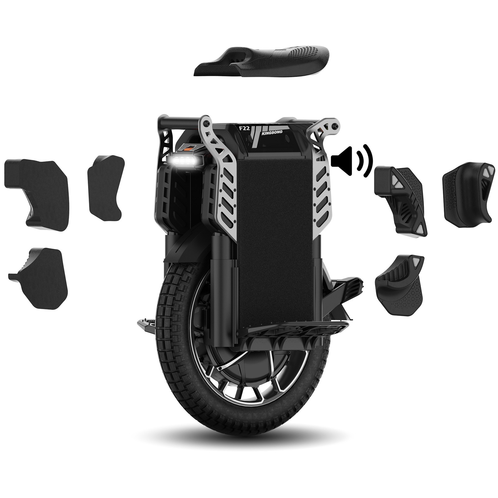 KINGSONG F22 PRO Electric Unicycle for Adults 20in EUC Durable off-road Onewhee