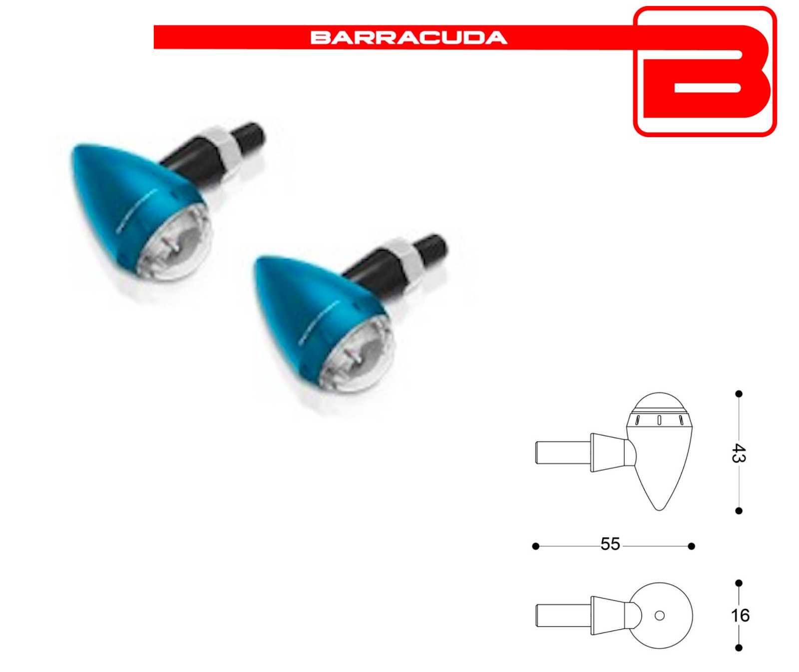 S-LED Arrows 3 BLUX Lights STOP POSITION BETA TR 35 125 TR 35 260 TR 35 50