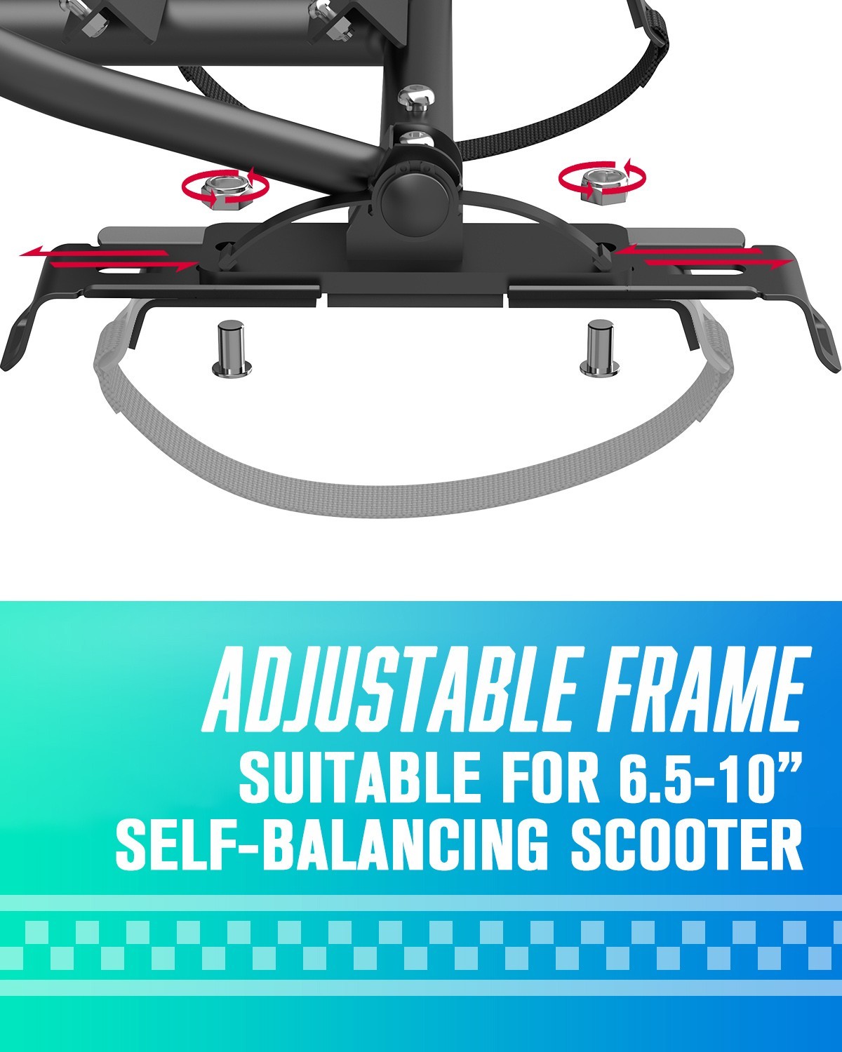 Gyroor G13+K1 6.5” Self Balancing Scooter for Kids with Bluetooth-Pink