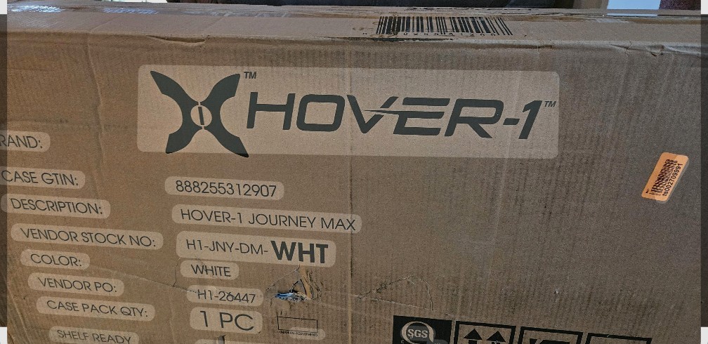 Hover-1 Rebel Self Balancing Scooter White, and factory sealed