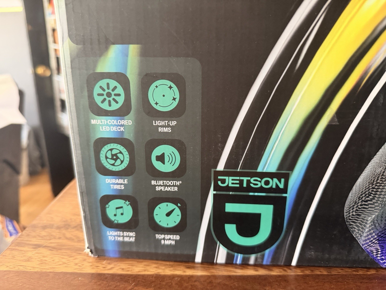 Jetson Lyra Self Balancing Hoverboard, Light-Up Rims, Bluetooth