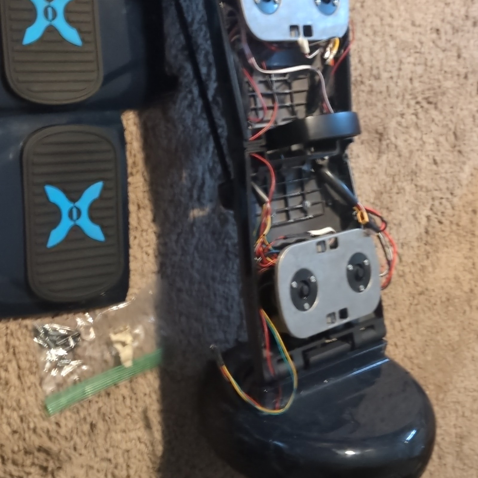 Hover-1 Blue Self-Balancing Electric Scooter Hoverboard For Parts/Repair