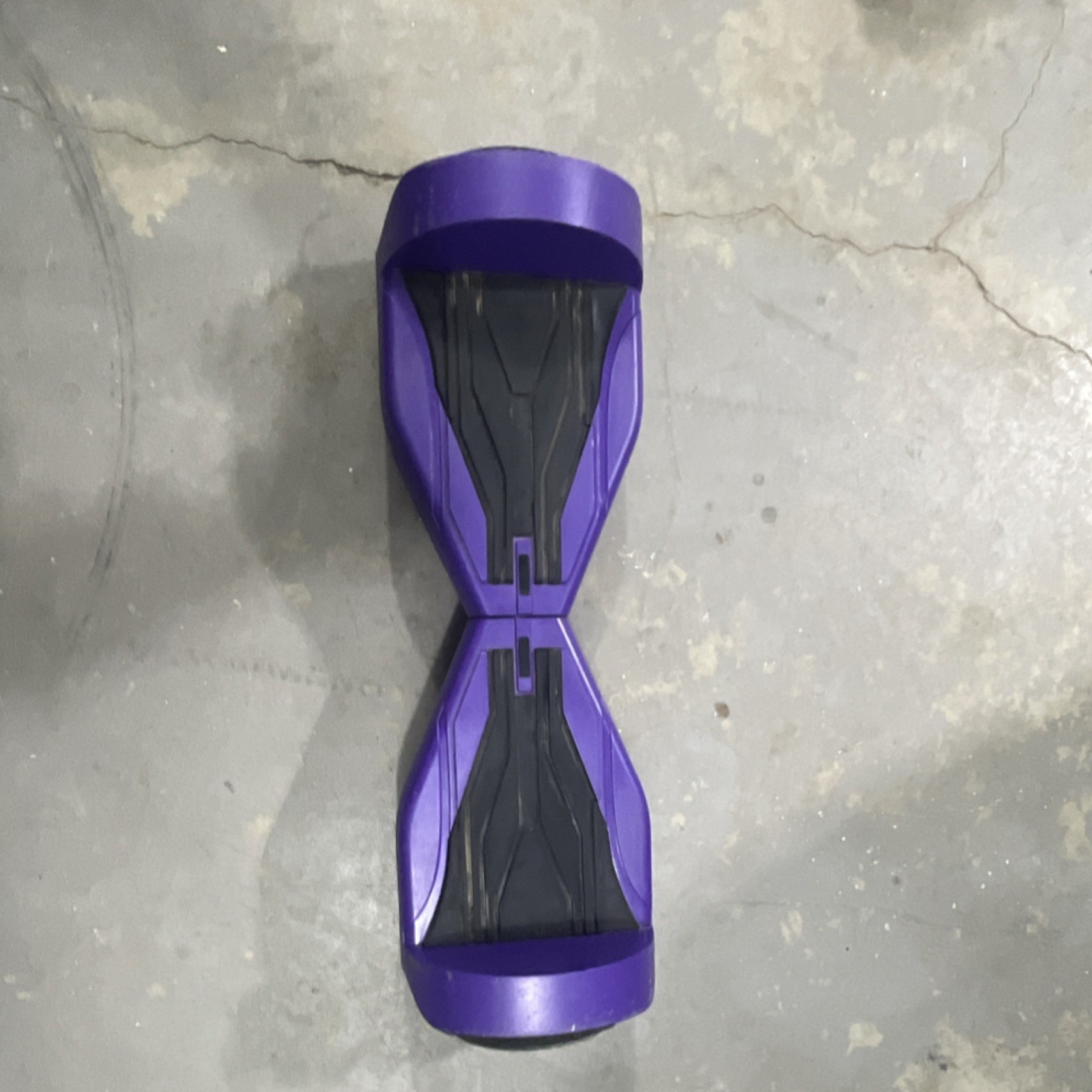 Purple and Black Self-Balancing Scooter Hoverboard with Charger