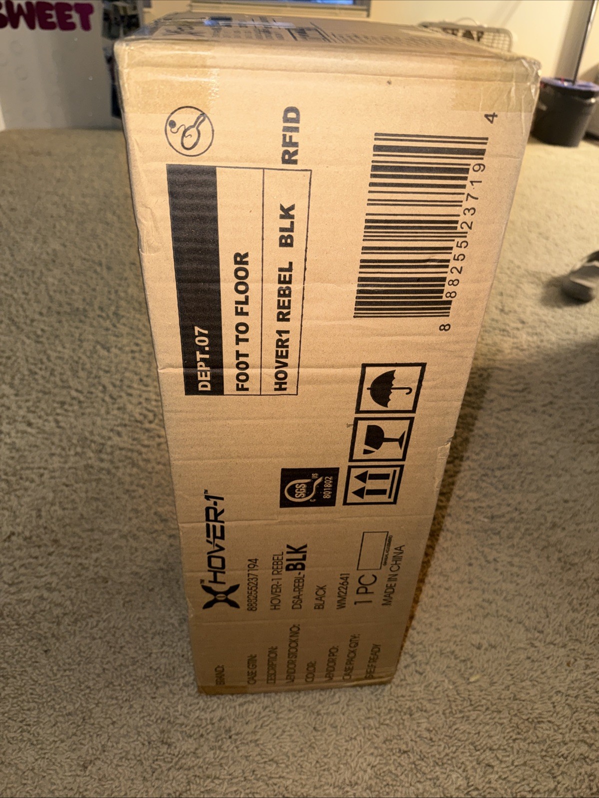 Hover-1 H1-REBL 300W Hoverboard – Black
