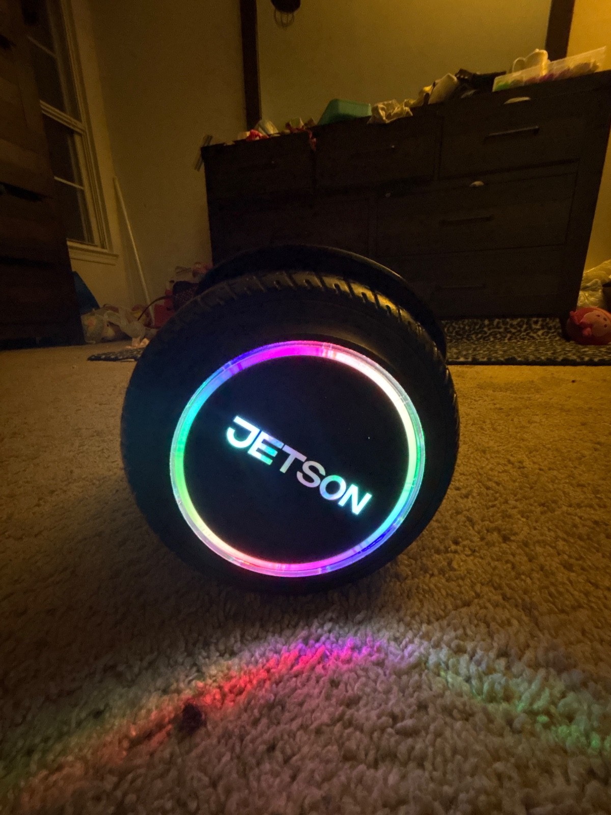 Jetson Kids Hoverboard Light-Up Wheels Black Dash Beginner-Friendly 5 mph 6YR