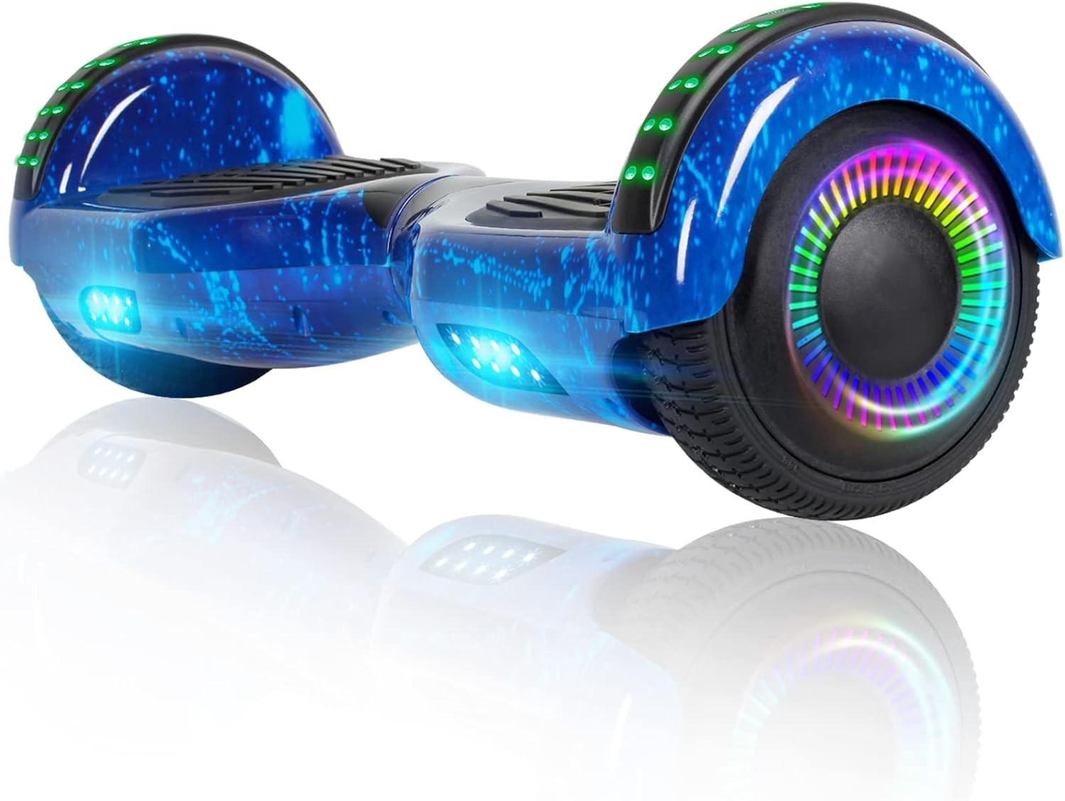 Self Balance Scooter 6.5″ with Speaker and LED Lights Blue