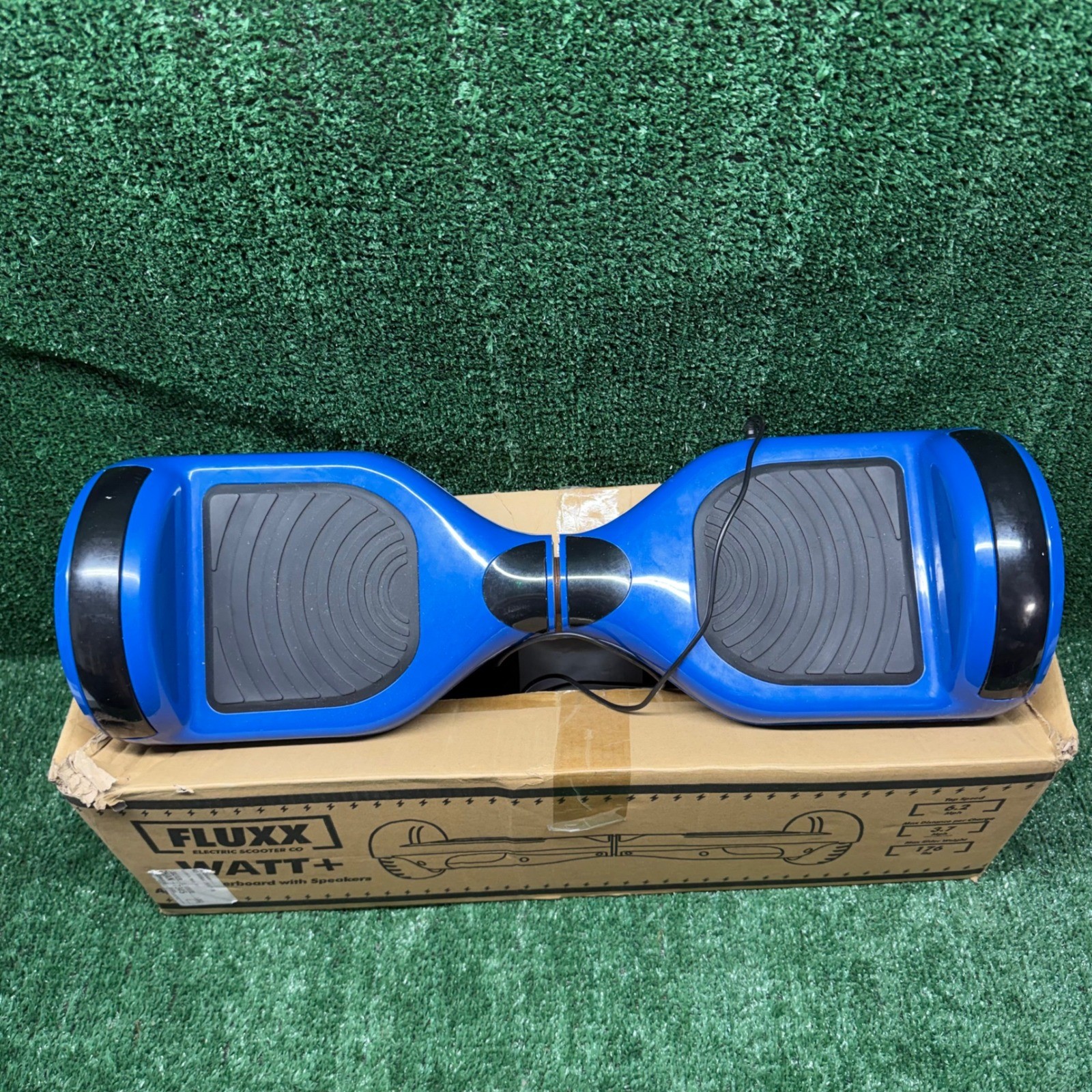 FLUXX WATT+ 651 Kids 6.5″ Wheels UL2272 Blue LED Hoverboard w/ Bluetooth Speaker