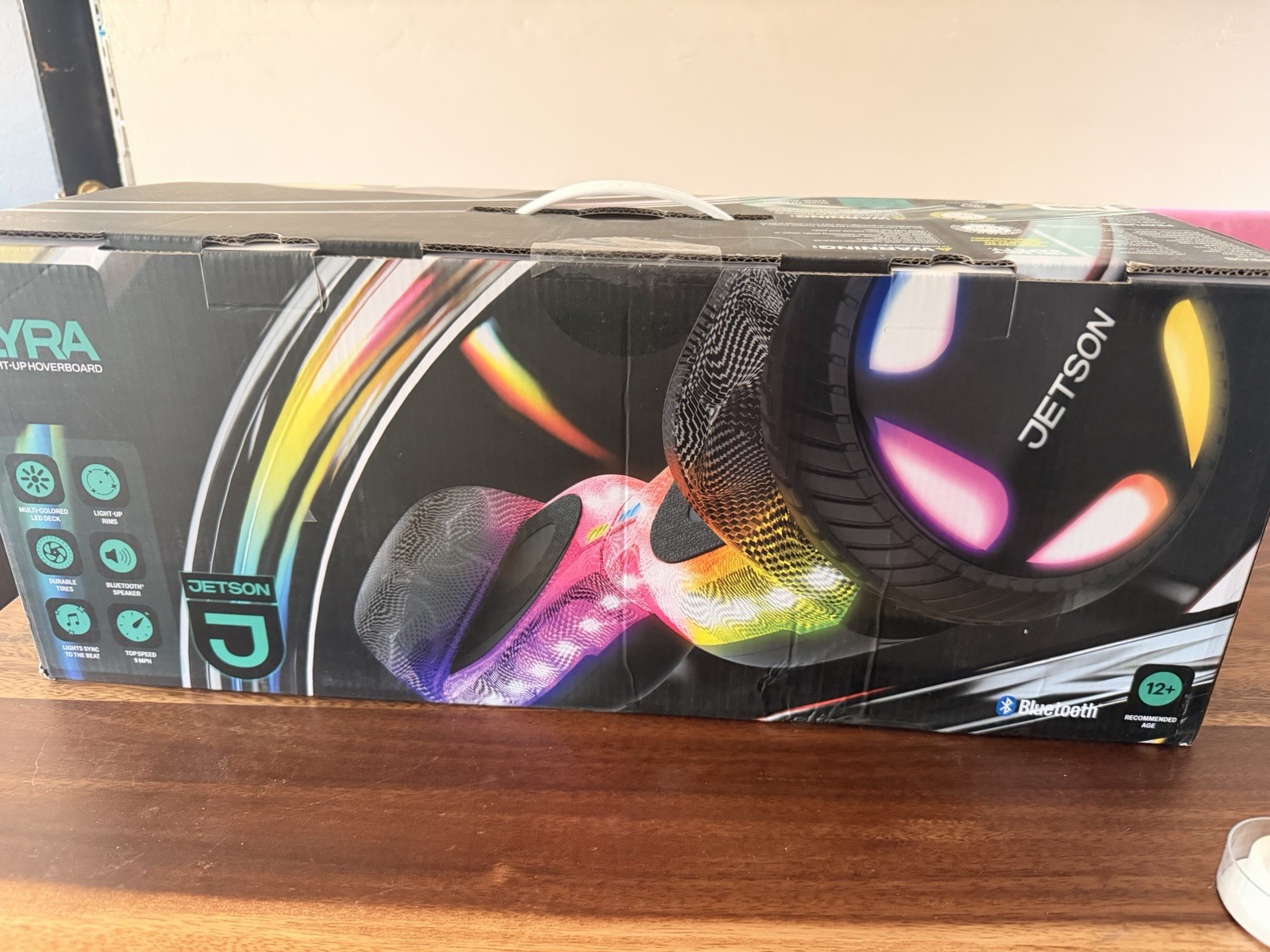 Jetson Lyra Self Balancing Hoverboard, Light-Up Rims, Bluetooth