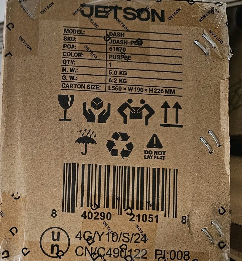 Purple Jetson Dash Kids Self-Balancing