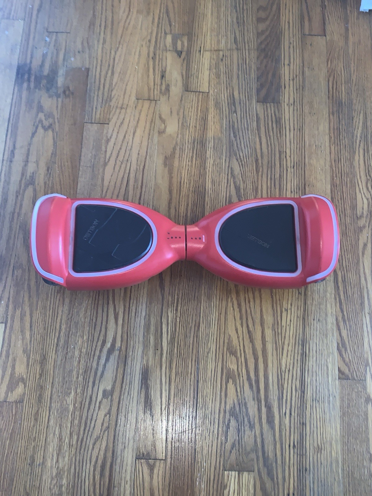 Jetson MAGMA Light-Up Self Balancing Scooter JMGMA- Red Certified In UL 2272