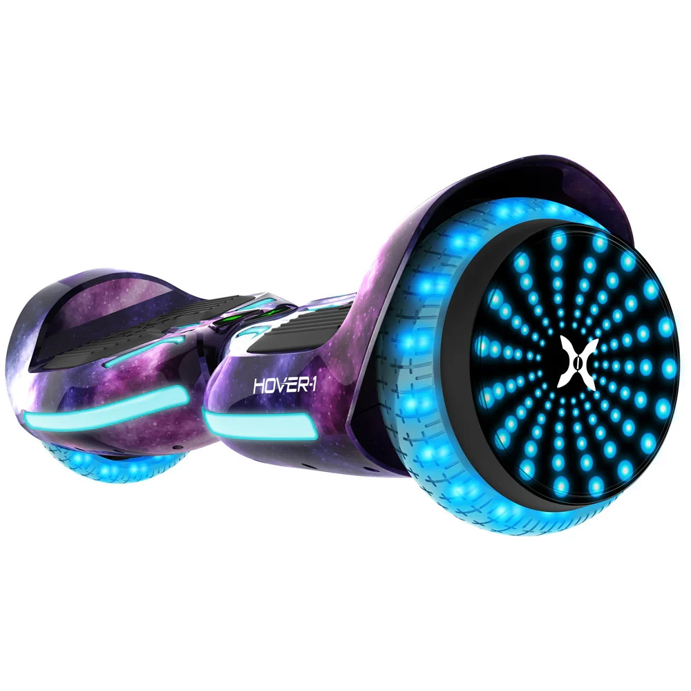 Hover-1 Galaxy Edition Multi-Color LEDs App Control 7 MPH Hoverboard New #I-100