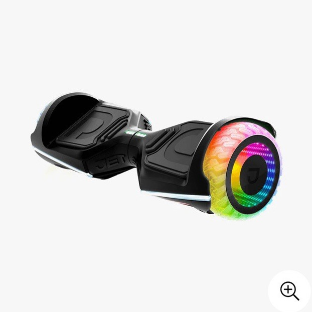 Jetson Rave Hoverboard Self-Balancing Scooter Bluetooth LED Light-Up Wheels