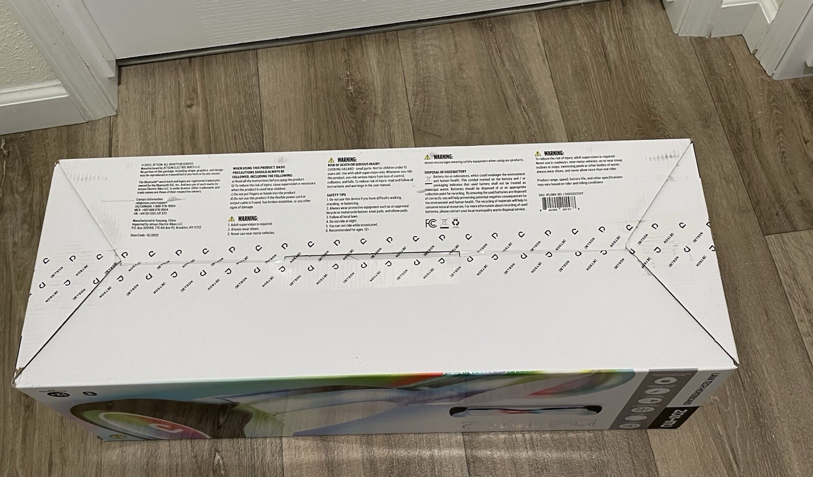 Jetson Plasma X LavaTech Hoverboard Blutooth- New