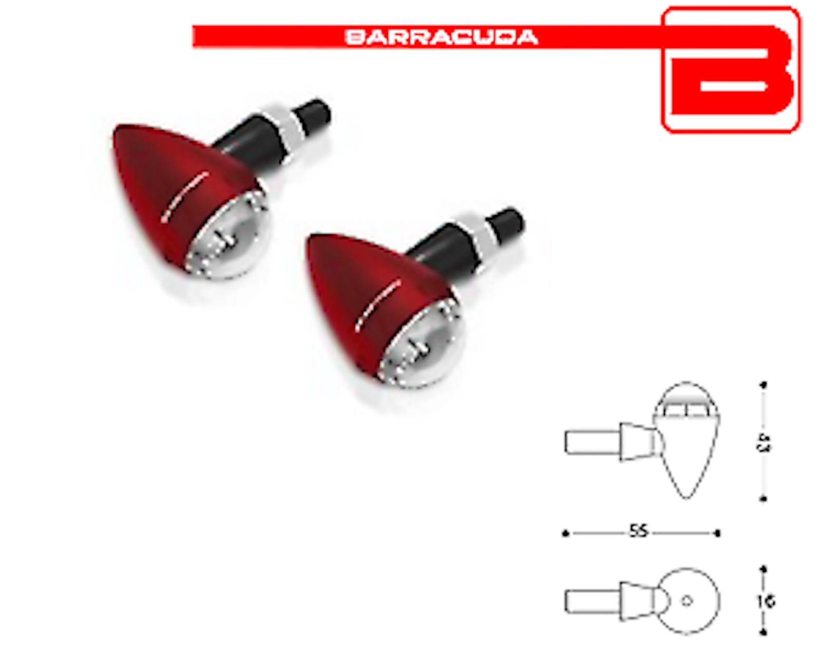 S-LED Arrows 3 BLUX Lights STOP POSITION BETA TR 35 125 TR 35 260 TR 35 50