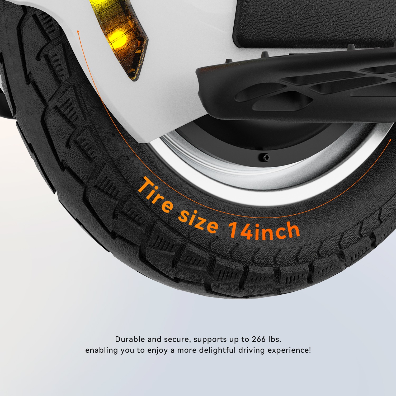Kingsong 14DPRO Electric Unicycle With 800W Motor 420Wh Battery 18Mph 25Miles