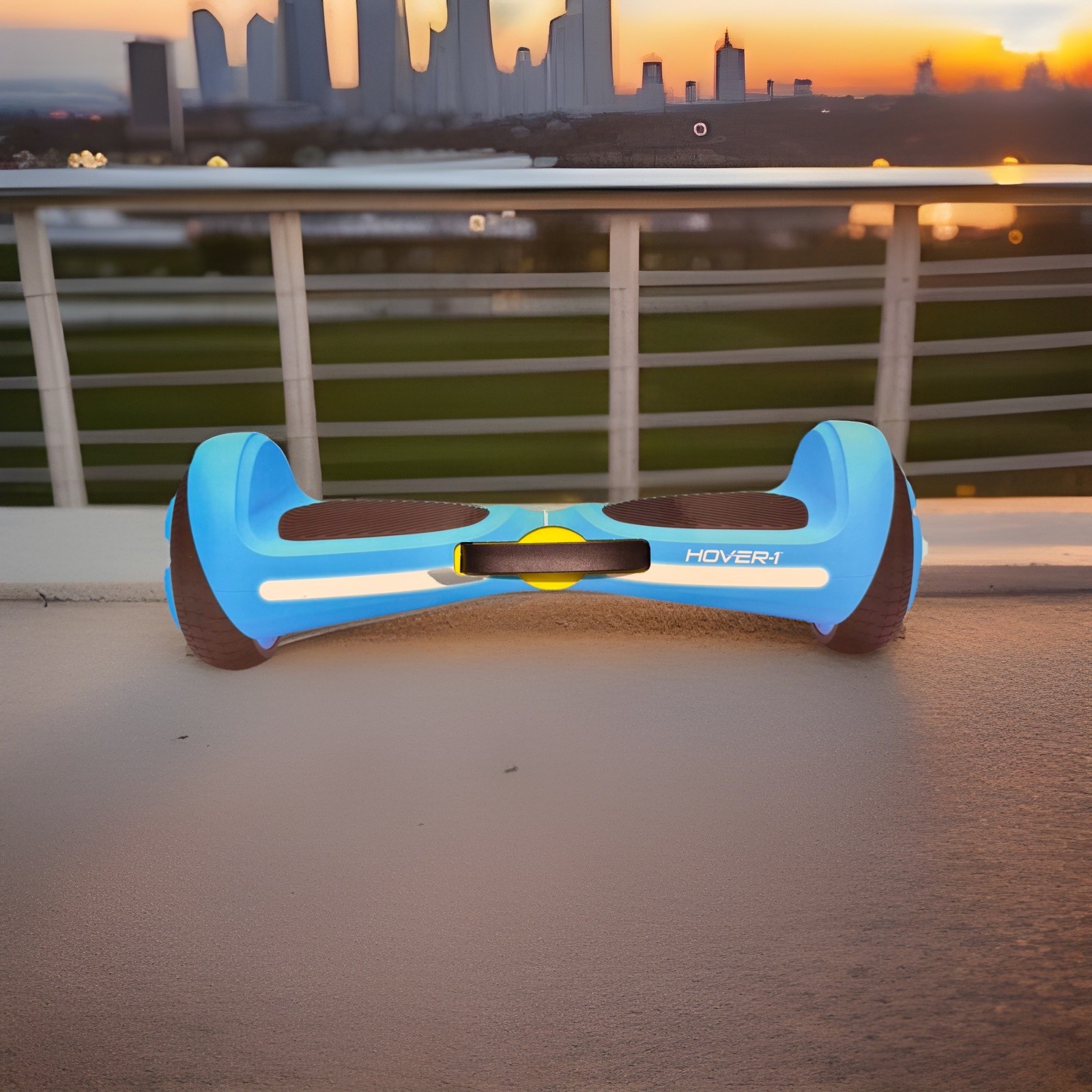 Hover-1 My First Hoverboard Blue| Kids 5+ | Self-Balancing | 5mph 80lbs Max