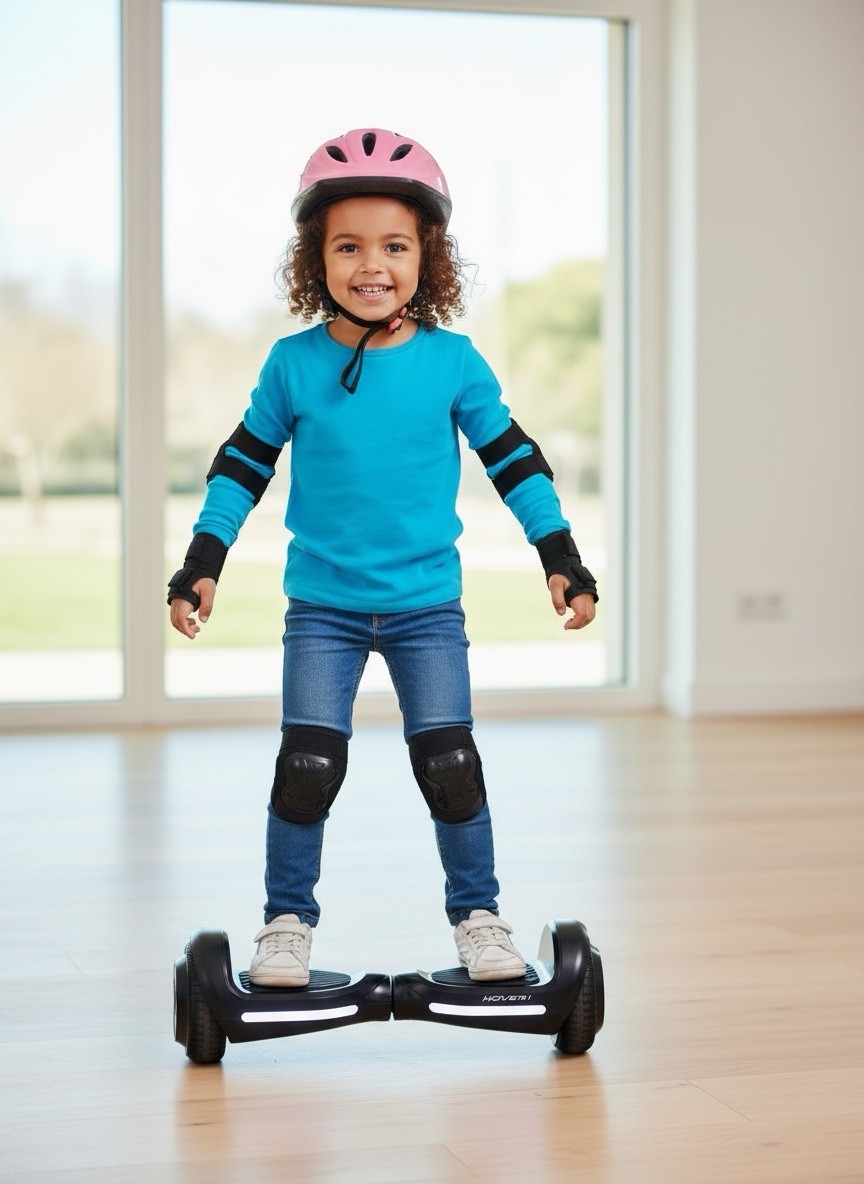 Hover-1 Kids Hoverboard Self Balancing Black LED UL2272 Certified NEW