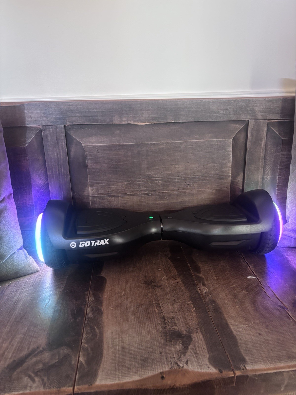 GOTRAX Edge Self Balancing Scooter 6.5″ Black Bright LED Lights GT-ELF