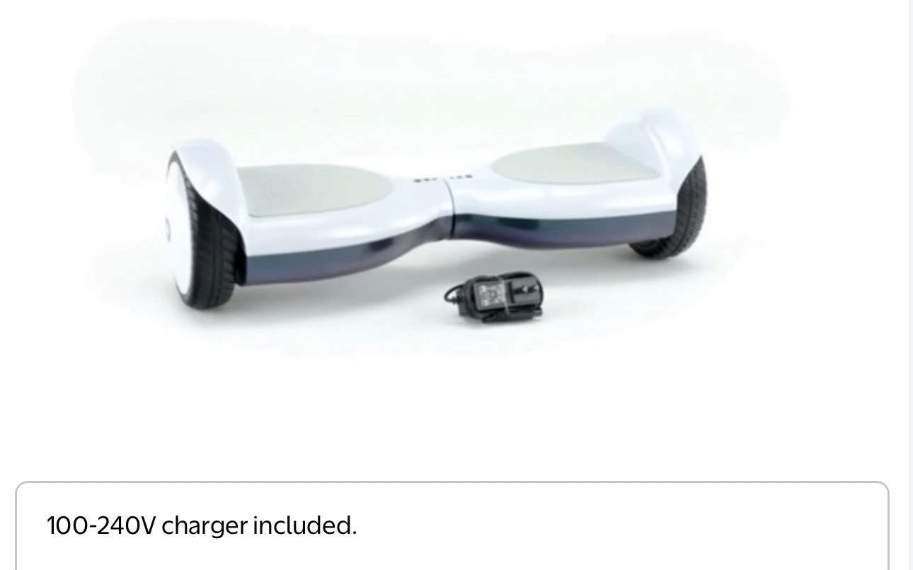 Jetson Plasma X Hoverboard Iridescent Bluetooth All-Terrain Light-Up JPLSMX-IRS