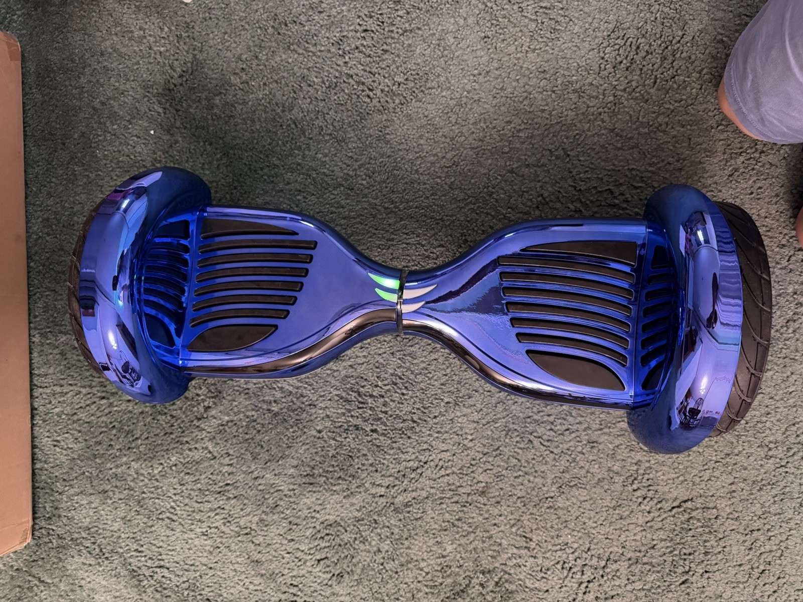 Blue Self Balancing Scooter Hoverboard w/ Bluetooth, LED Lights, 8mph