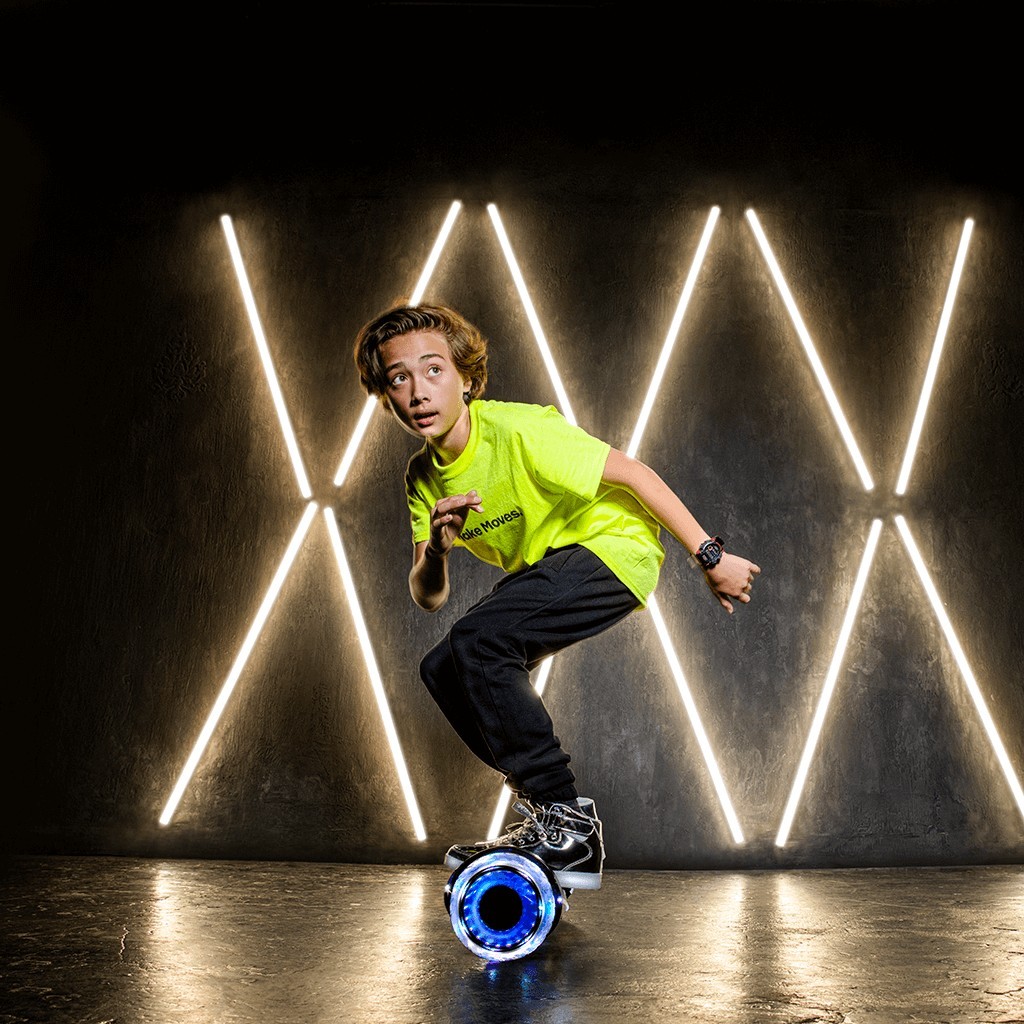 Jetson JRAVE Rave Self-Balancing Scooter Hoverboard LED & Bluetooth, Purple