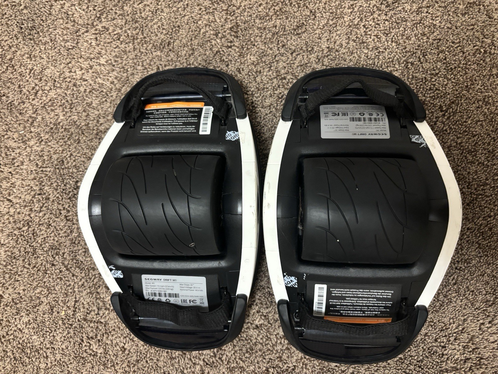 Segway Drift W1 Self-Balancing Electric Scooter With LED