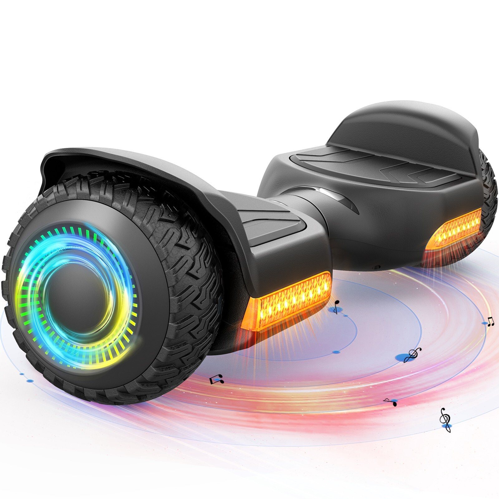 GYROOR 6.5″ Kids Self Balancing All-Terrain Hoverboard Bluetooth Speaker