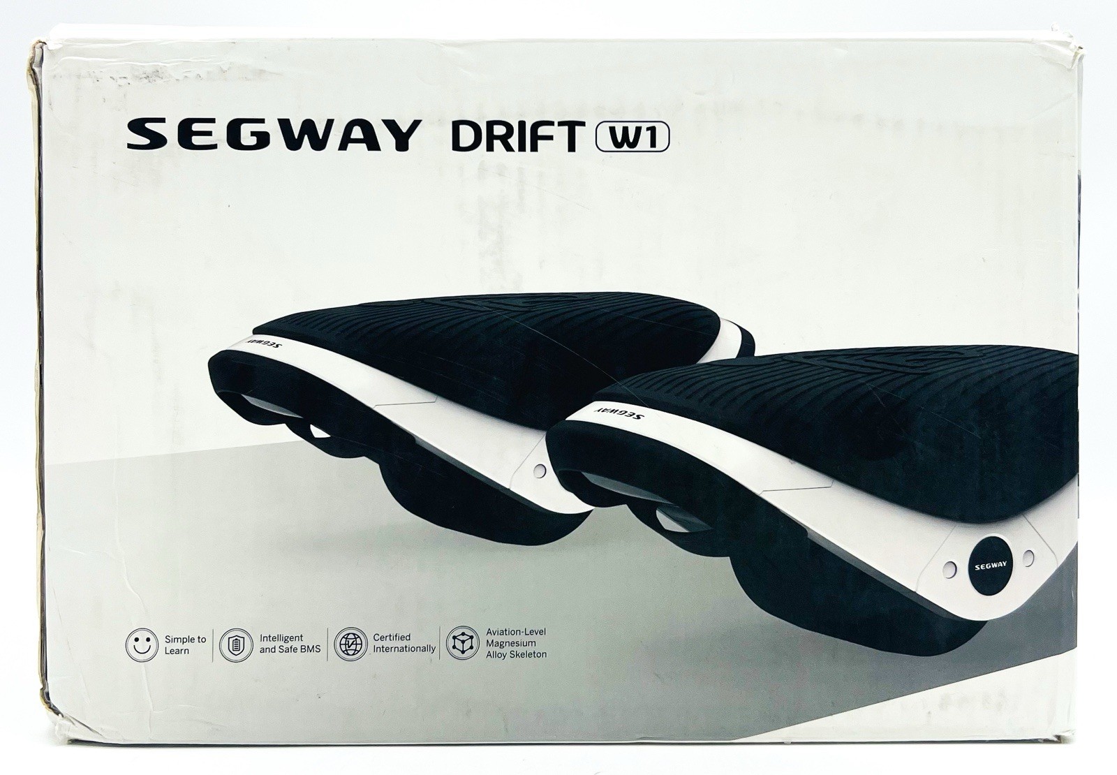 Segway Ninebot Drift W1 Electric Two Wheel Self Balance Roller Skates Hovershoes
