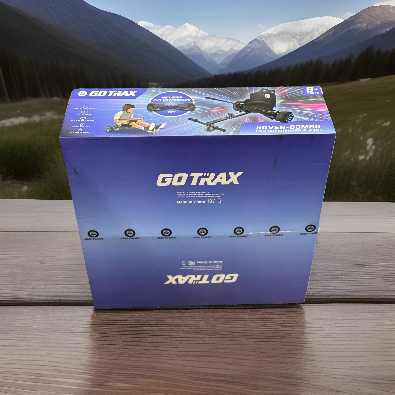 GOTRAX hoverboard hoverkart combo