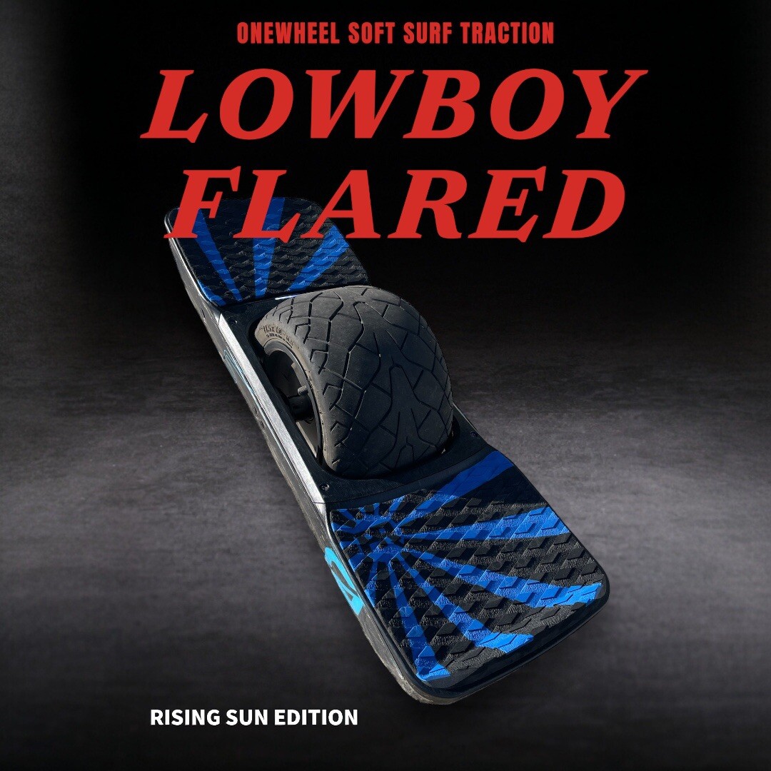 Onewheel GT / GTS Traction Pad Set – Rising Sun Blue (Lowboy Flared Compatible)