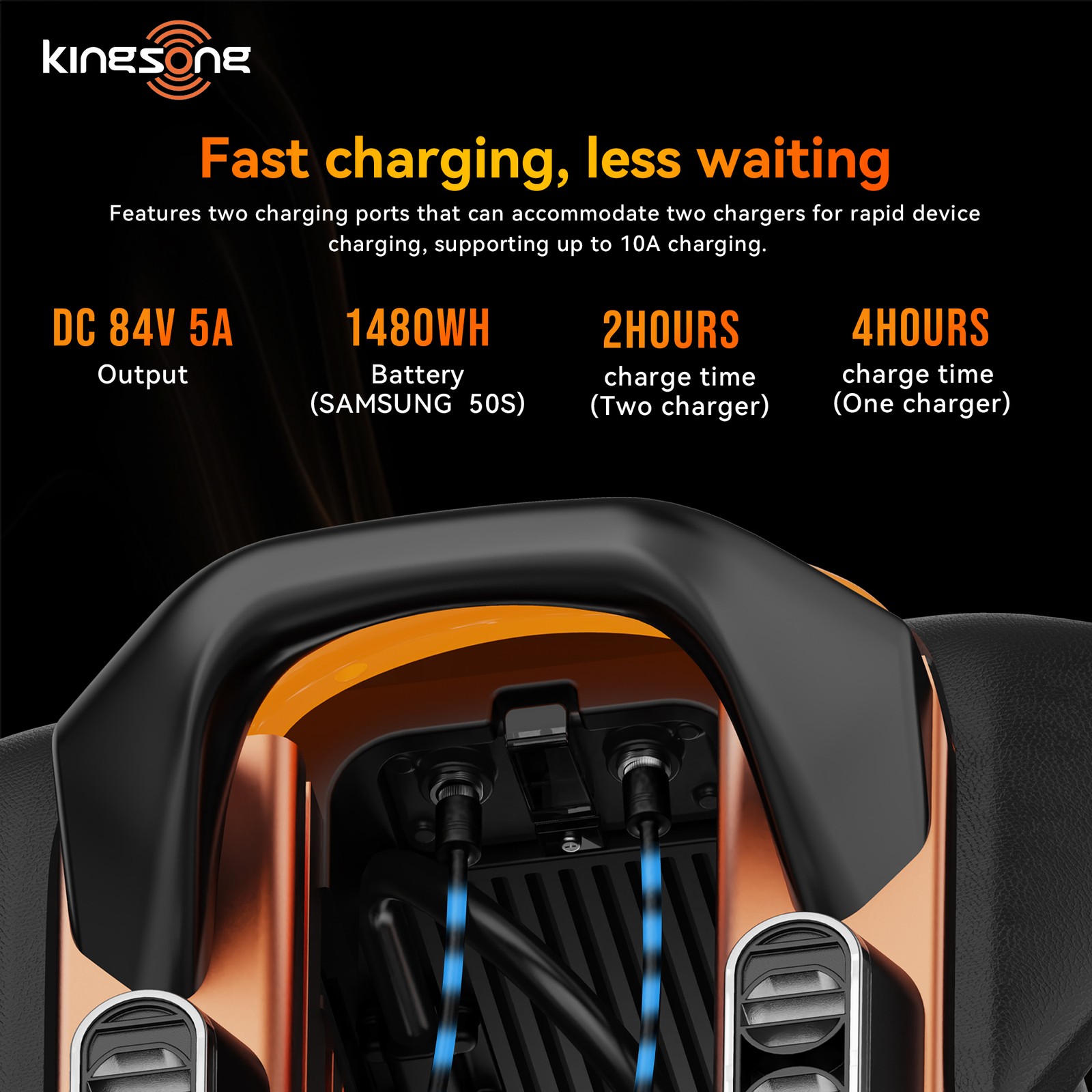 KINGSONG S16 PRO Electric Unicycle for Adults 3000W Powerful Motor Off-Road EUC