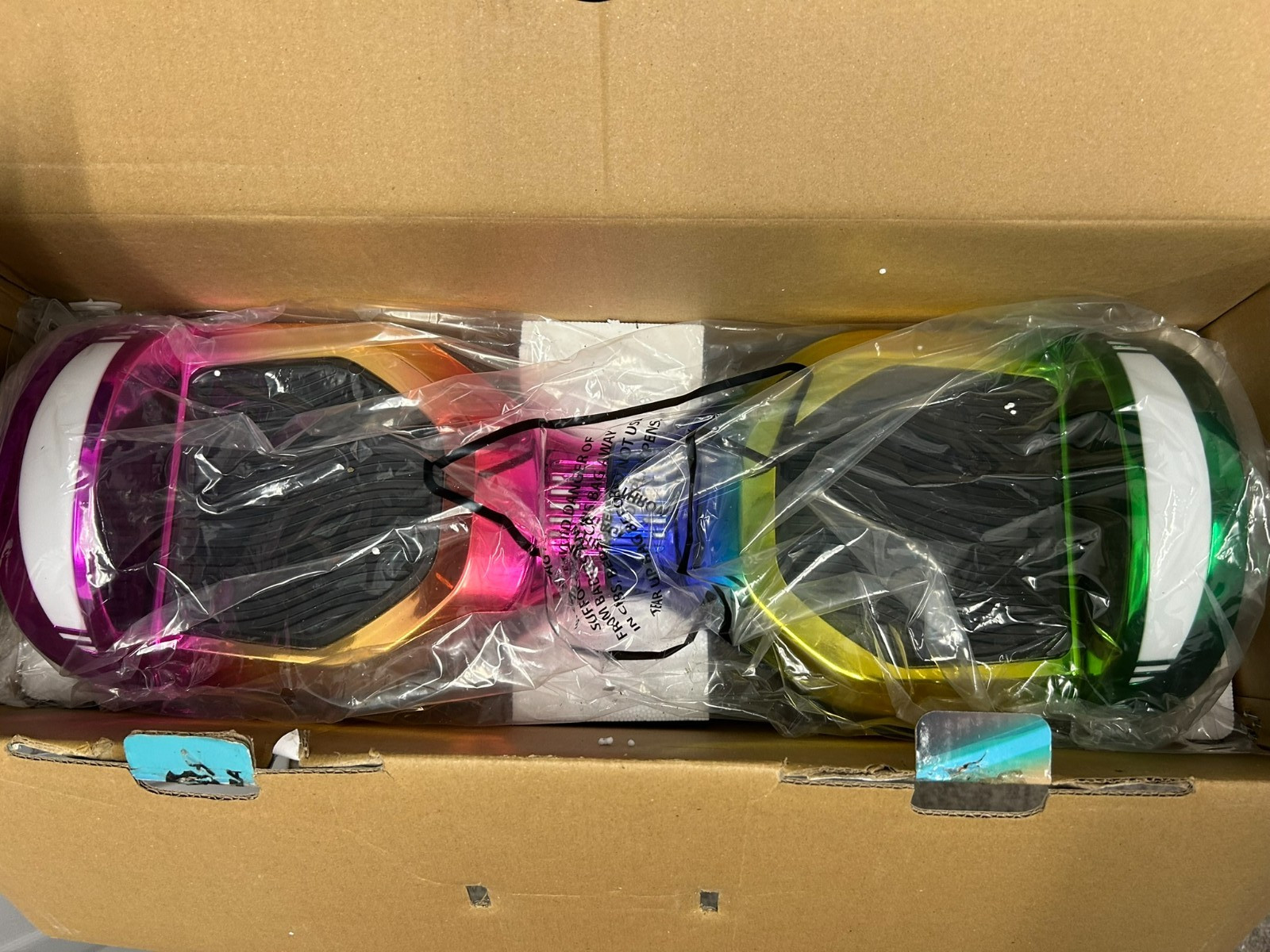 GOTRAX Glide GT-GD-RBW Metallic Rainbow Open Box IP54 FREE SHIPPING📦