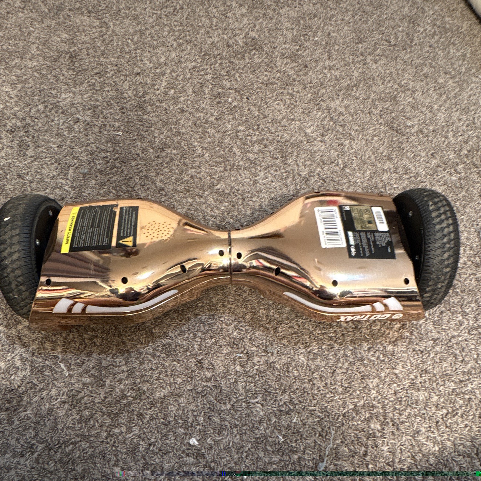 GOTRAX Glide Rose Gold Self-Balancing hover board 8 mph Bluetooth LED Lights