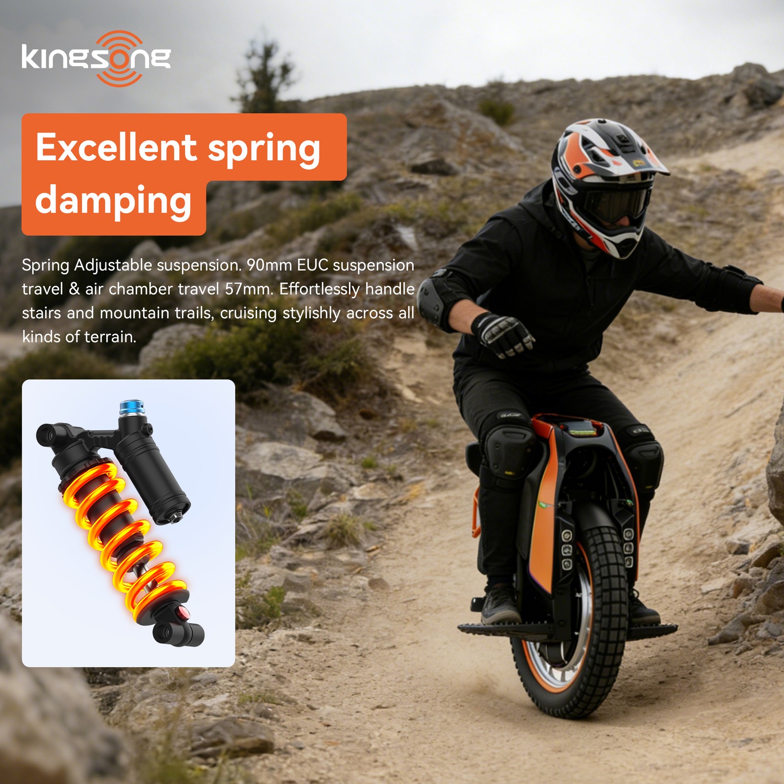KINGSONG S19 PRO Electric Unicycle for Adults 93miles Range EUC Durable Onewheel