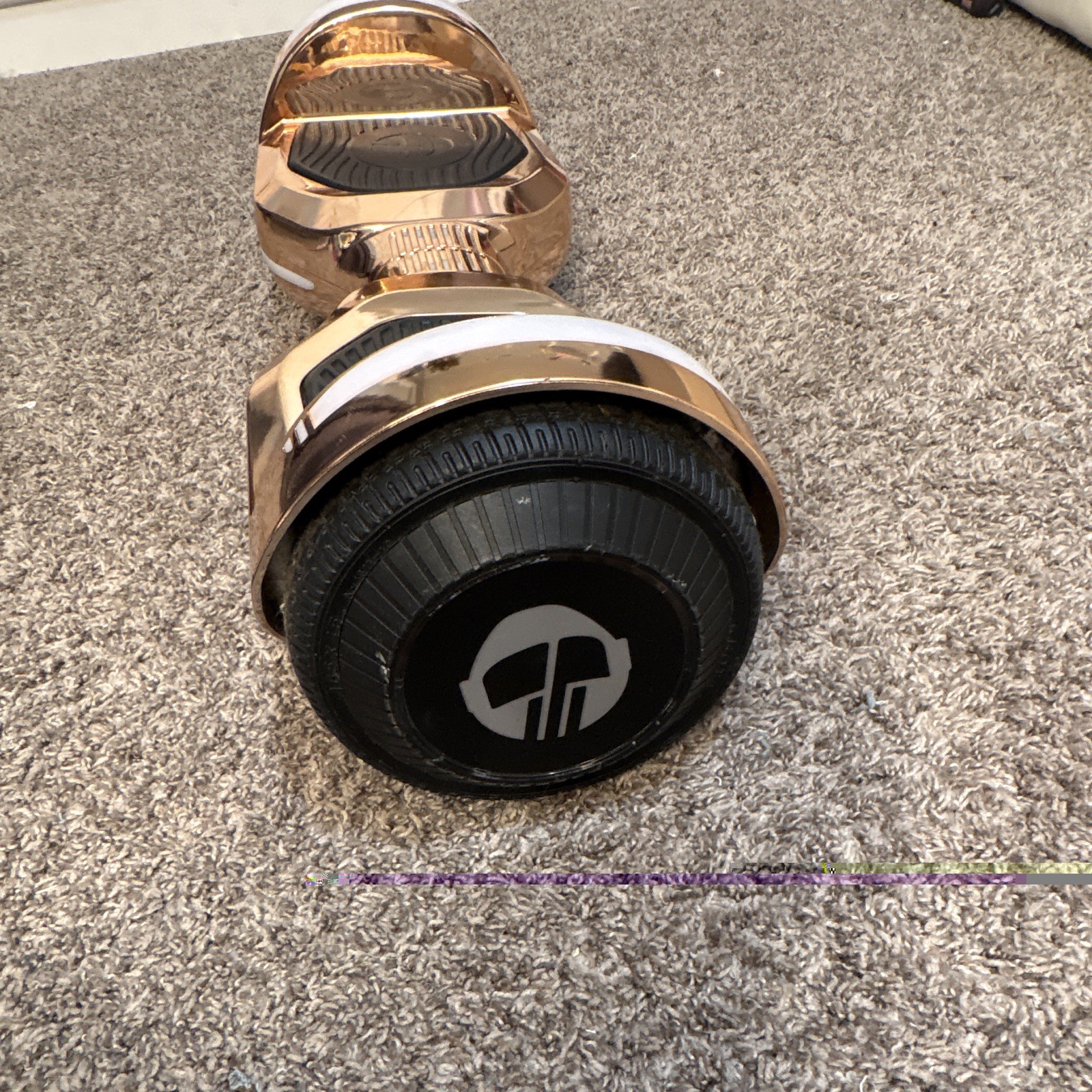 GOTRAX Glide Rose Gold Self-Balancing hover board 8 mph Bluetooth LED Lights